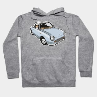 Nissan Figaro Pale Aqua Hoodie